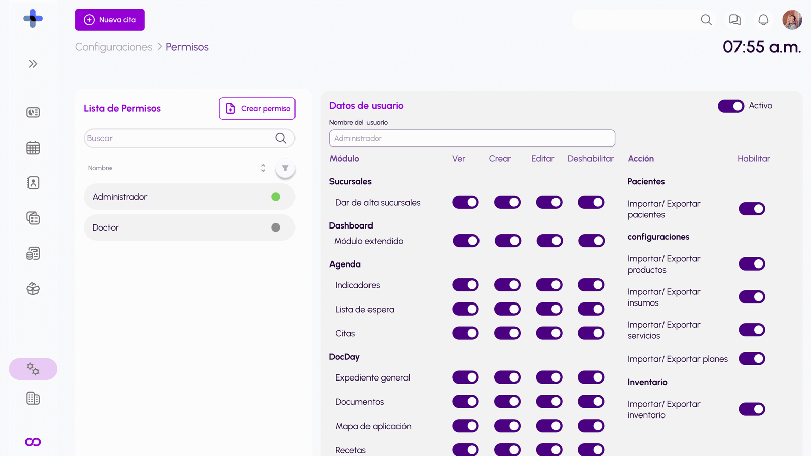 Configuraciones Agendas-1