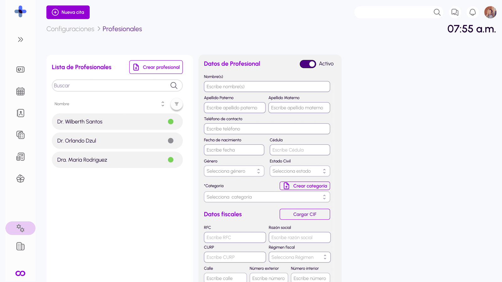Configuraciones Profesionales